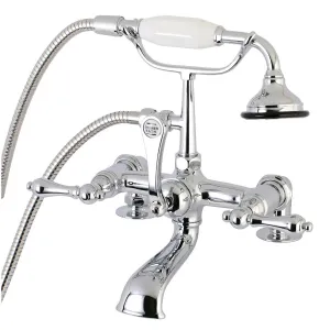 Aqua Vintage AE203TX-P 7-Inch Tub Faucet with Hand Shower